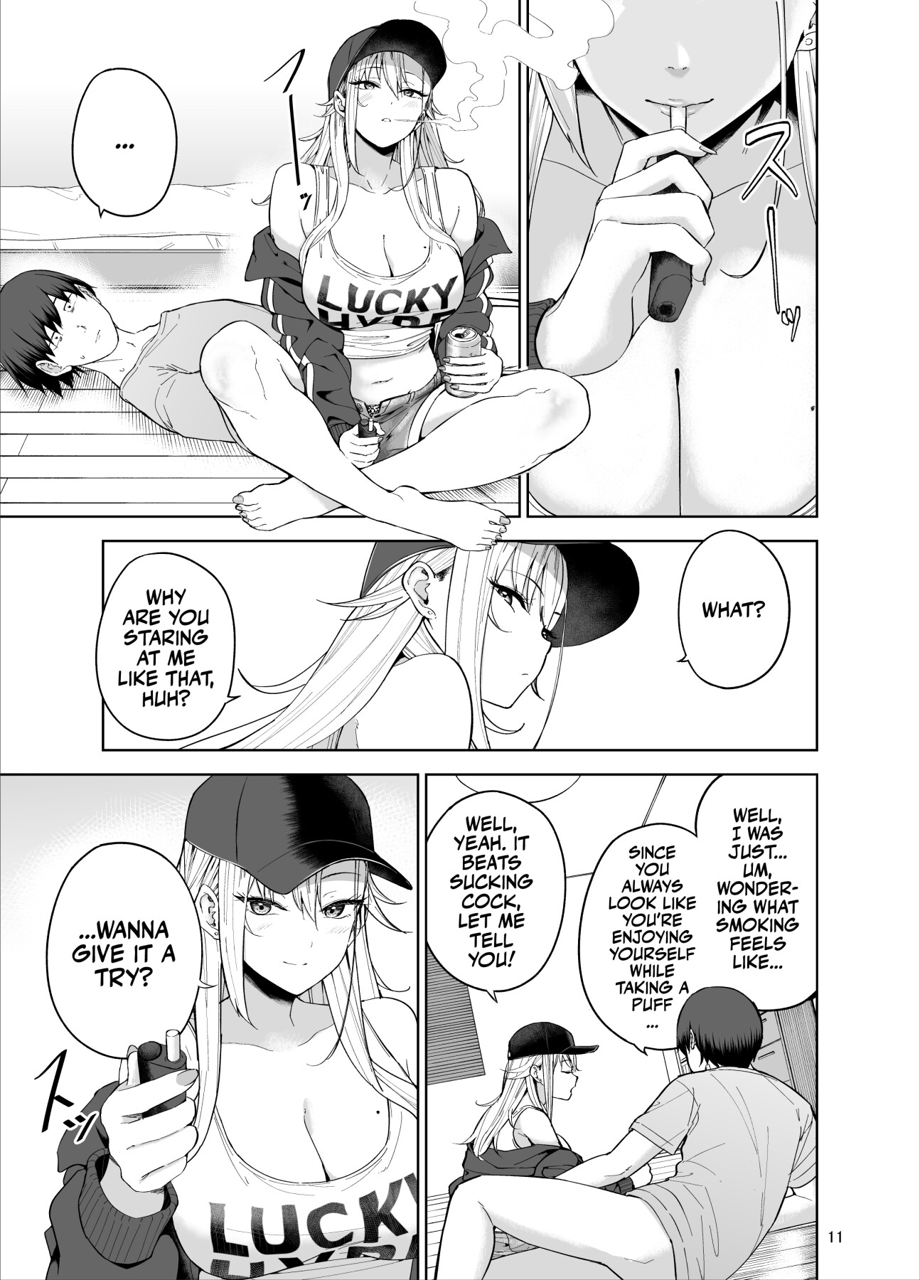 Hentai Manga Comic-A Slutty Gyaru Exchanges Sex for Casino Coins!-Read-12